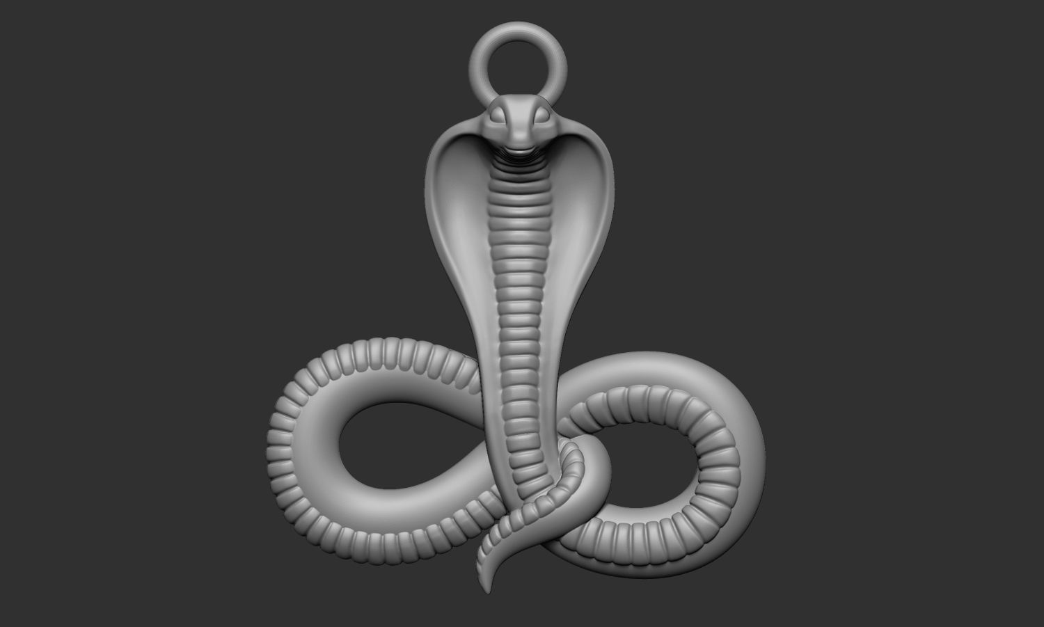 Snake Relief 3D print model_9
