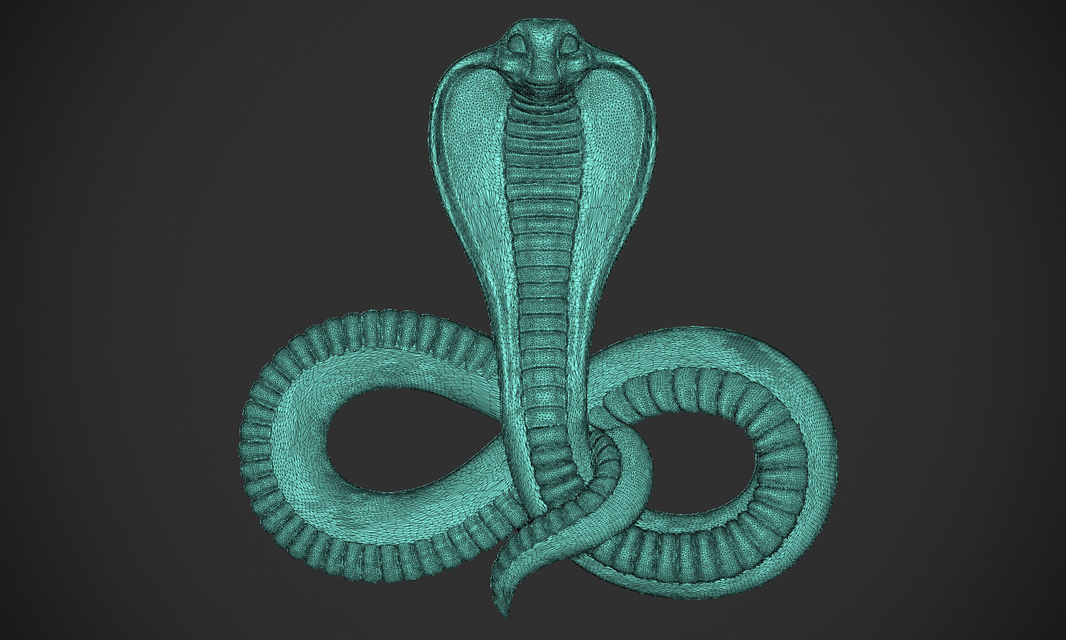 Snake Relief 3D print model_7