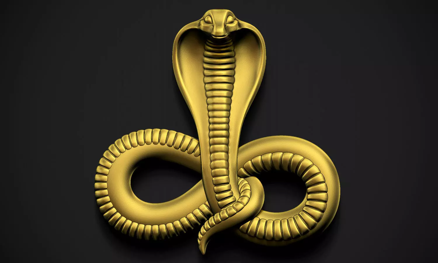 Snake Relief 3D print model_0