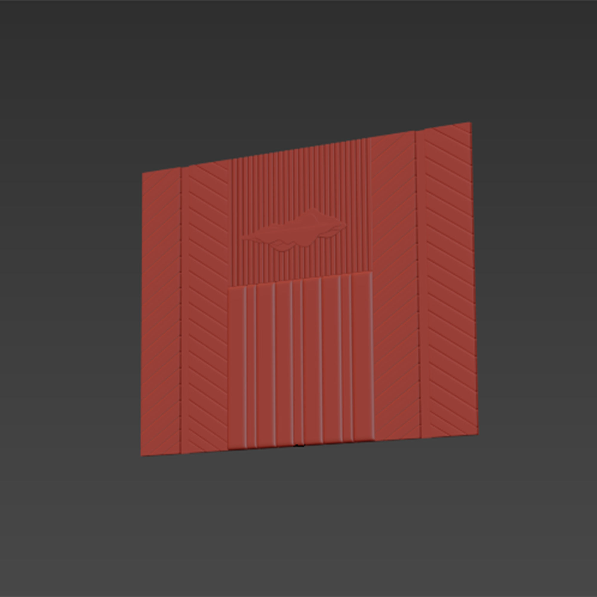 Decor door 3D model_6