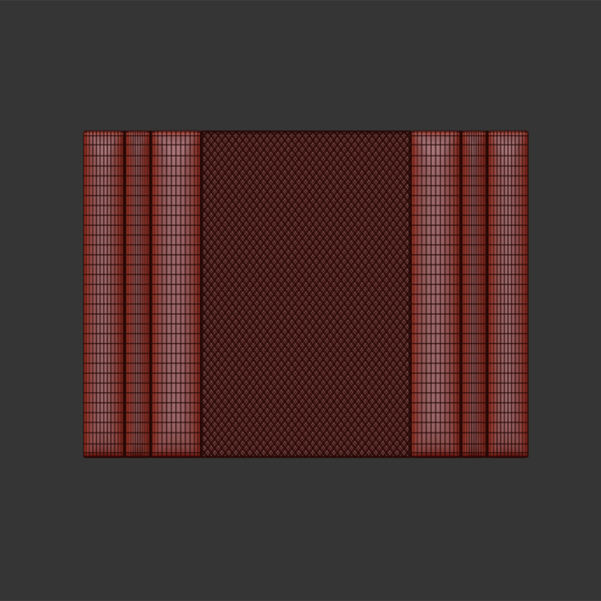 Decor piece of cloth 3D model_5