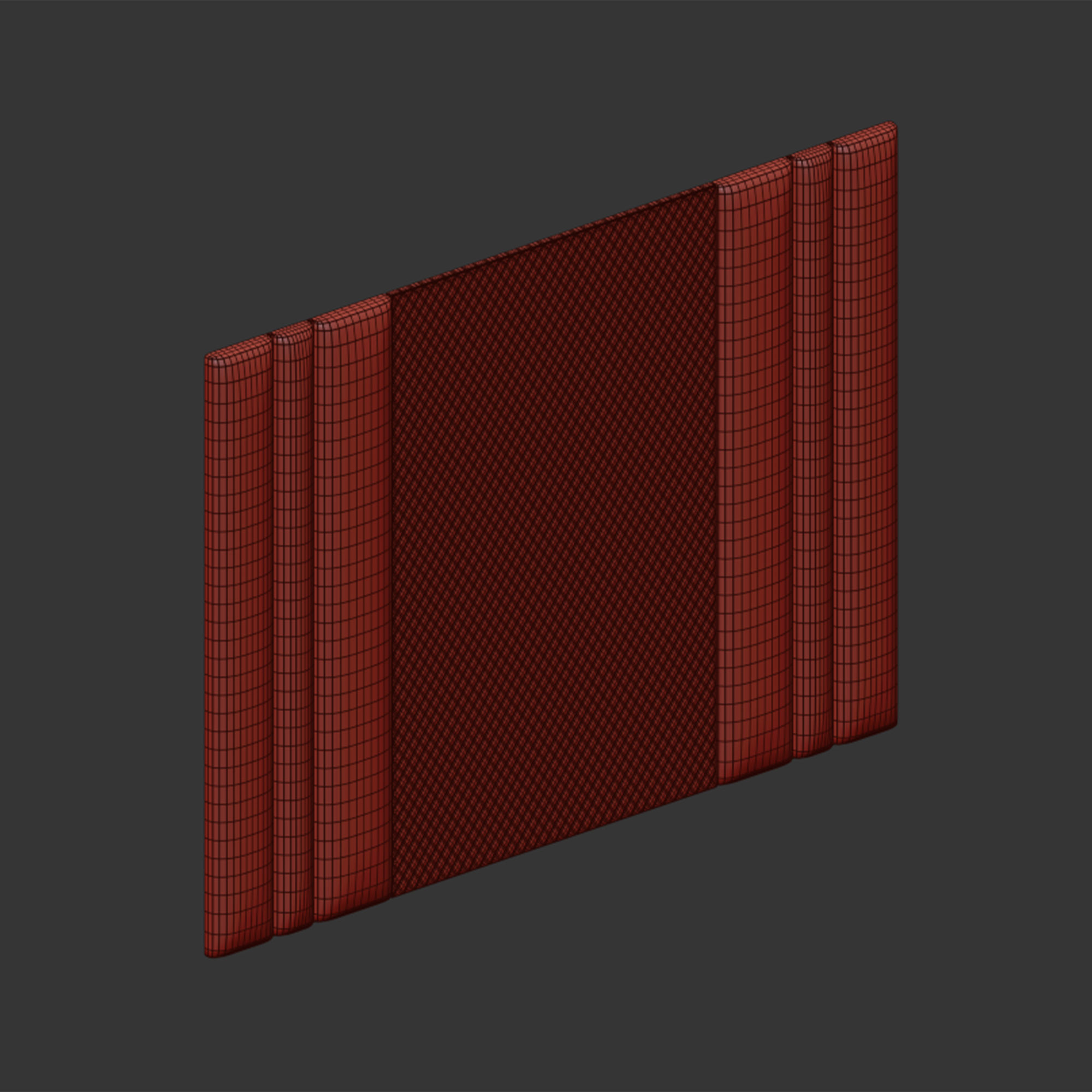 Decor piece of cloth 3D model_6