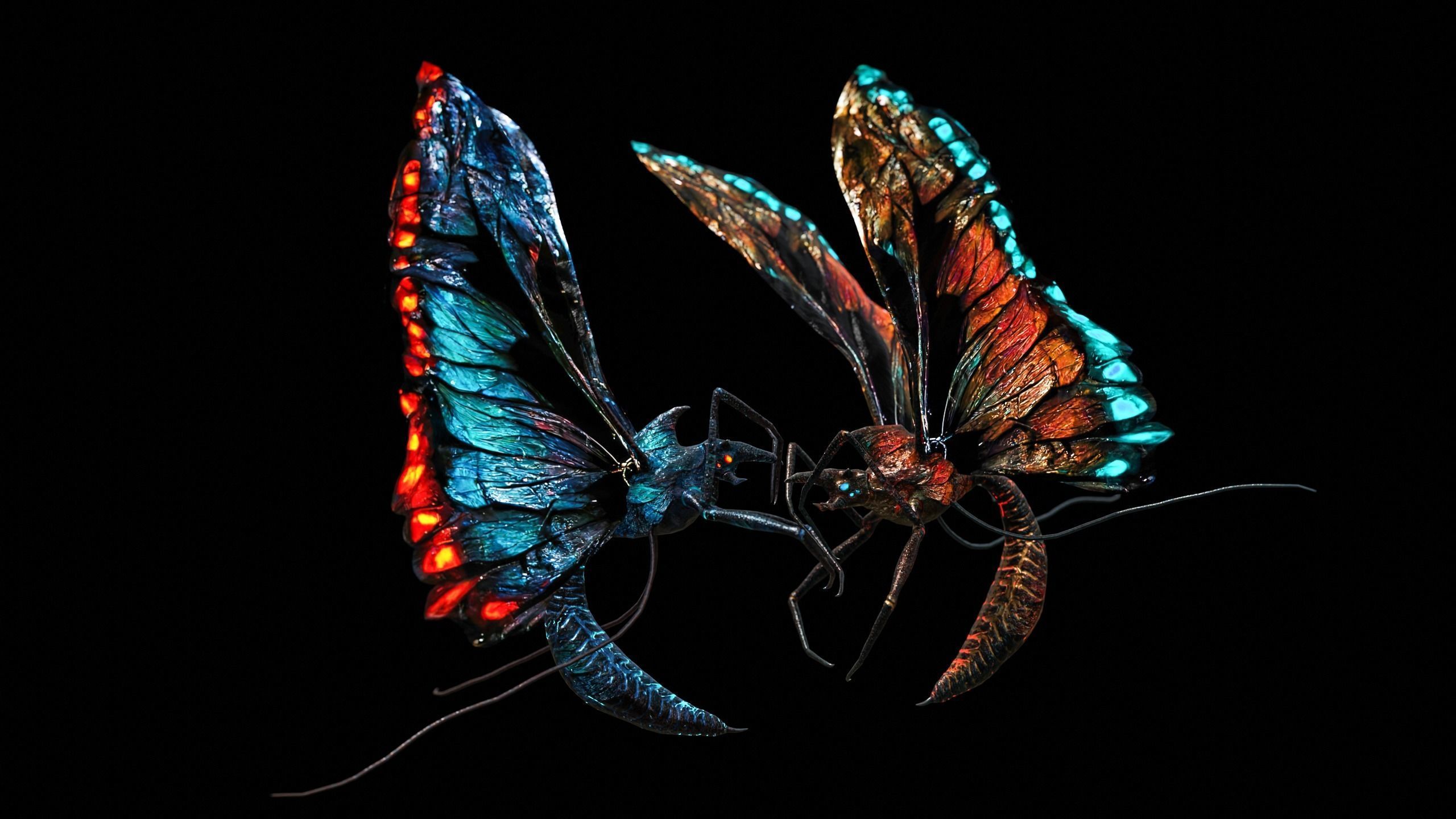 Alien Garden 3D Model Collection_6