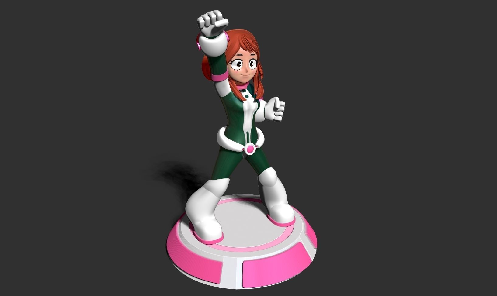 Ochaco Uraraka Fanart 3D print model_17