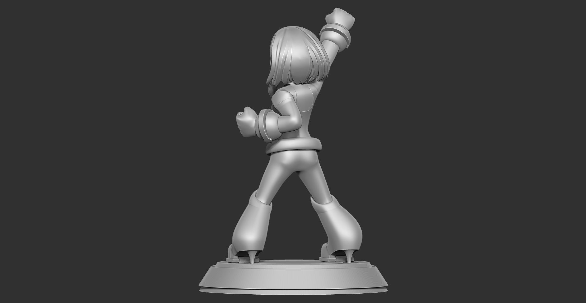 Ochaco Uraraka Fanart 3D print model_8
