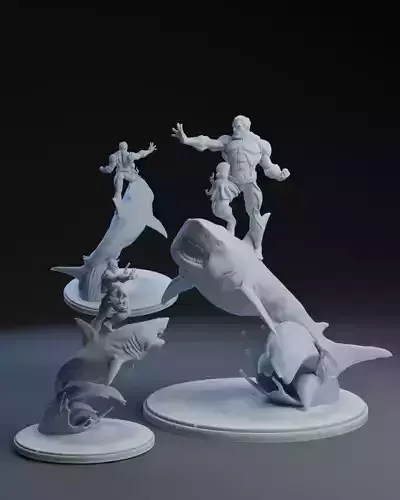 Marvel crisis protocol deep presupported included