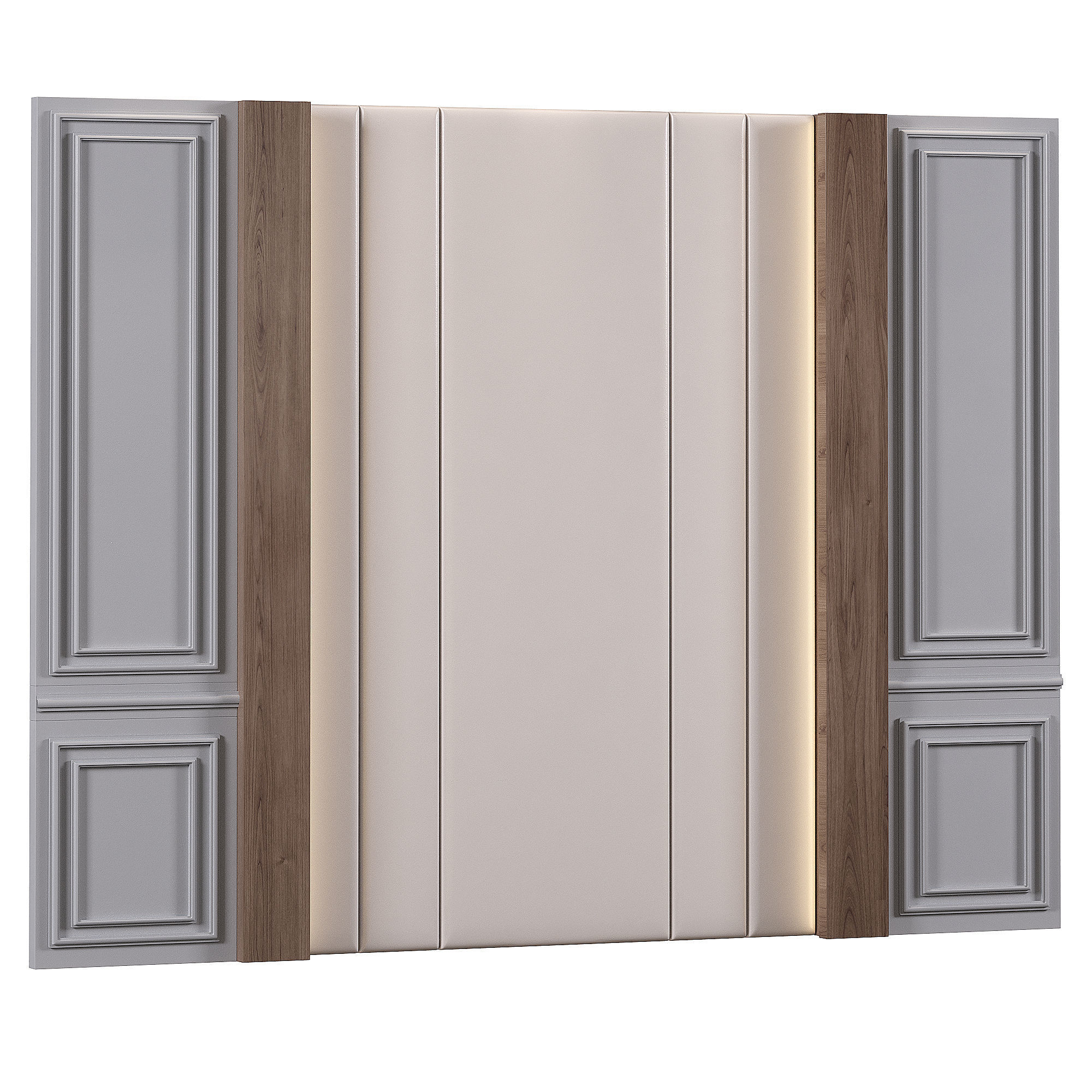 Dekor door 3D model_2