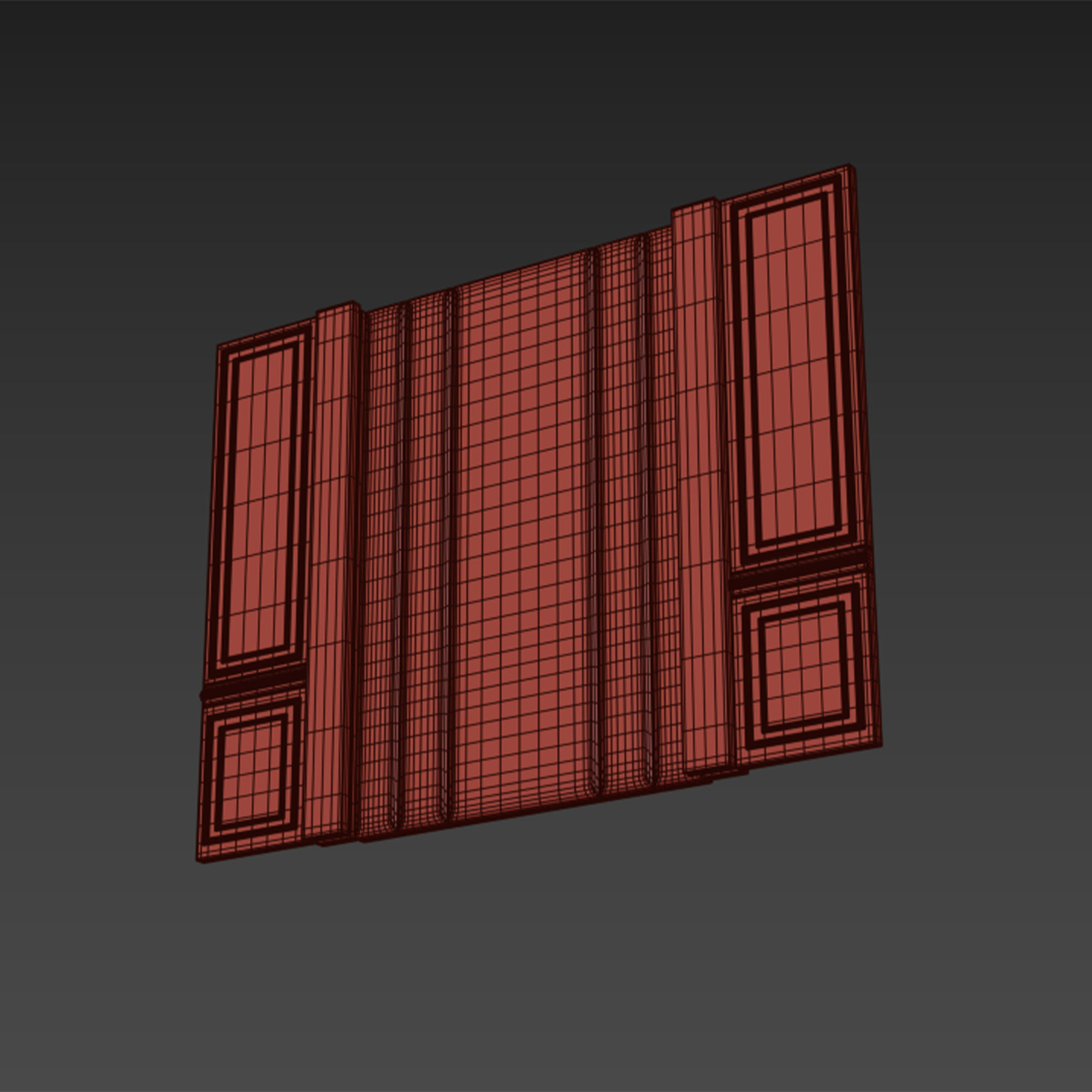 Dekor door 3D model_7