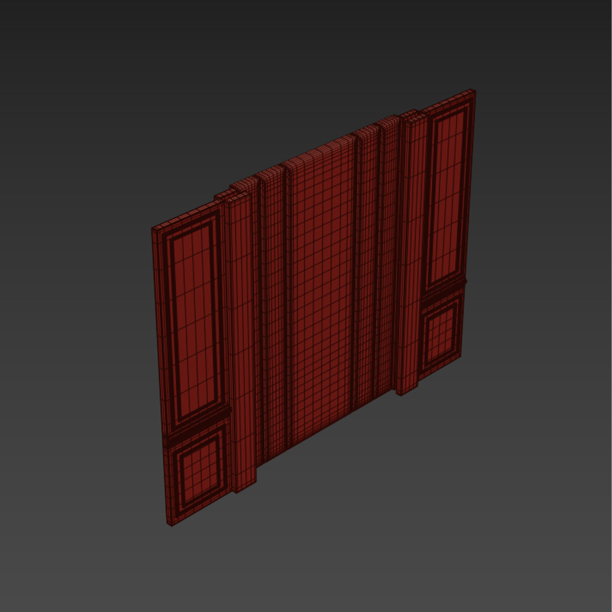 Dekor door 3D model_6