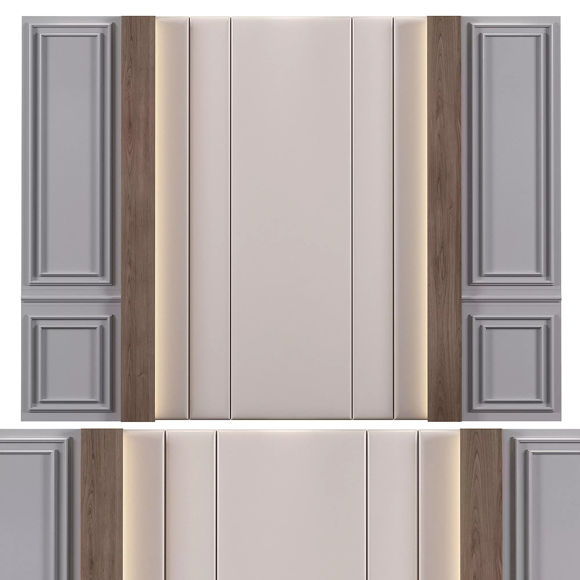 Dekor door 3D model_0