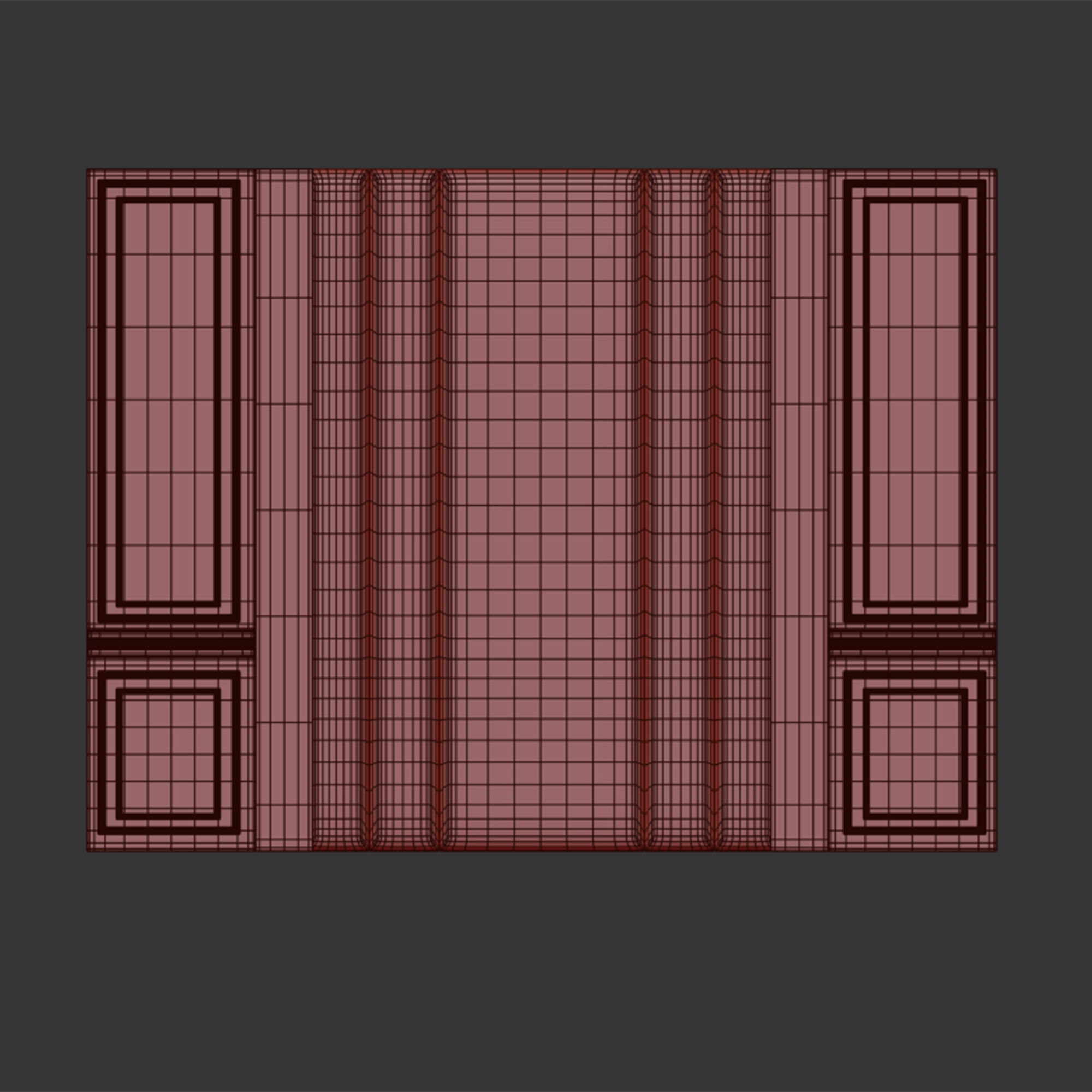 Dekor door 3D model_5