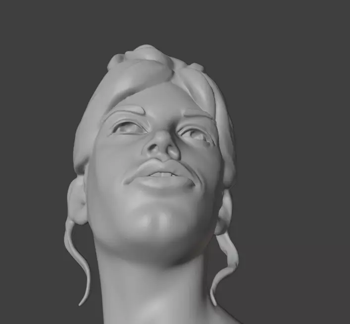 Brigitte Bardot 3D print model_14