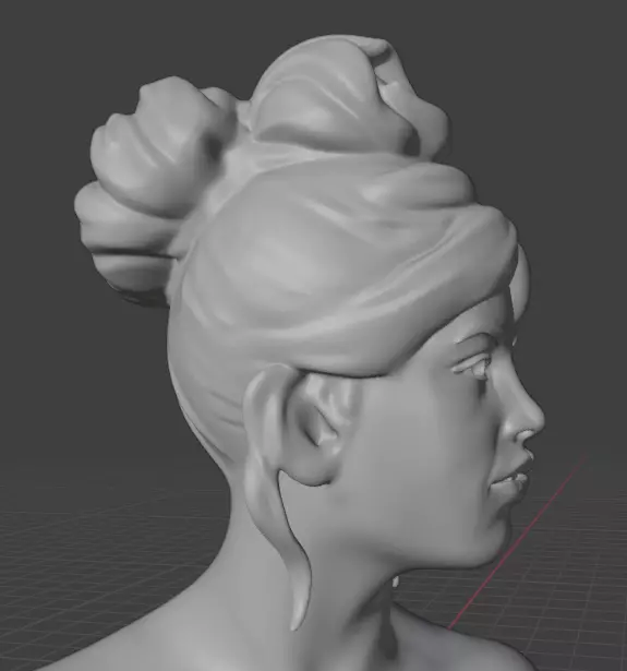 Brigitte Bardot 3D print model_15