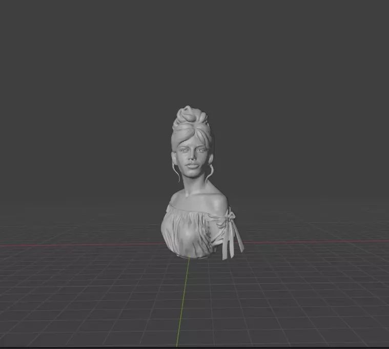 Brigitte Bardot 3D print model_0