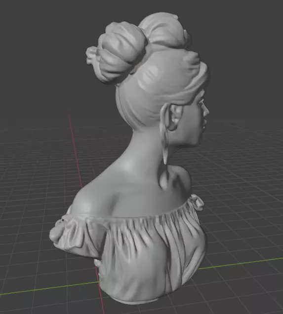 Brigitte Bardot 3D print model_25