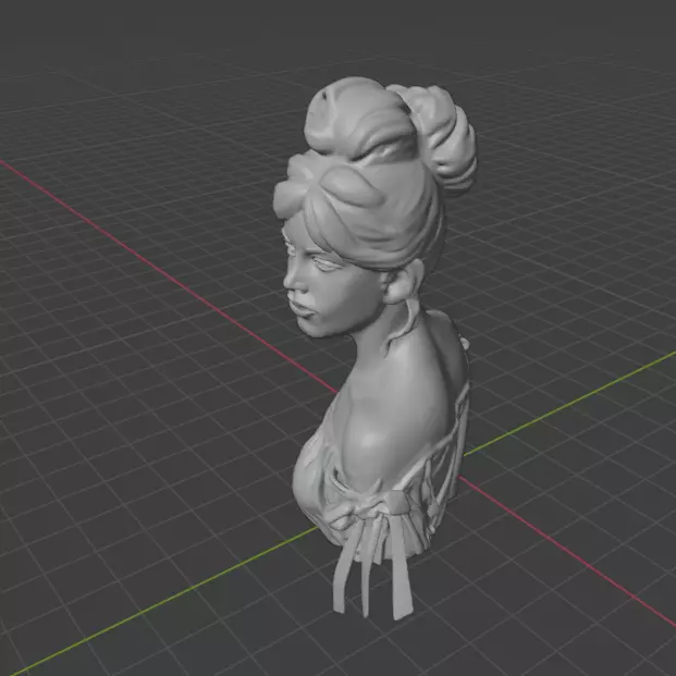 Brigitte Bardot 3D print model_5