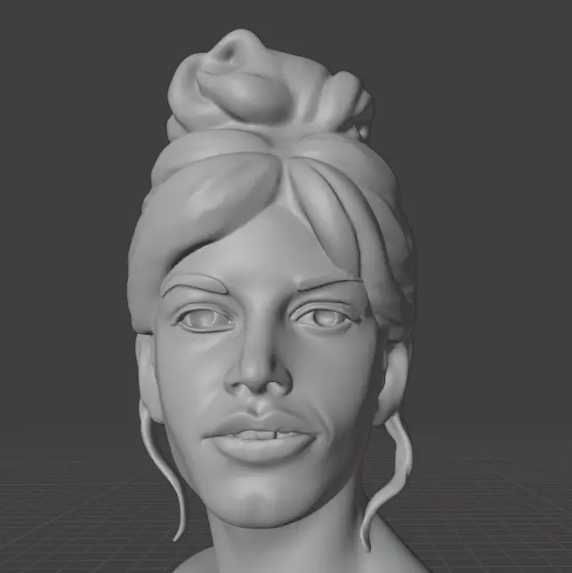 Brigitte Bardot 3D print model_13
