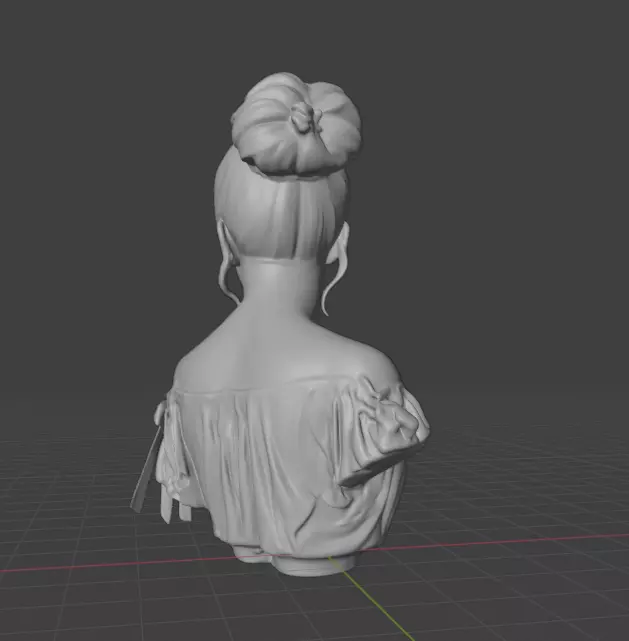 Brigitte Bardot 3D print model_2