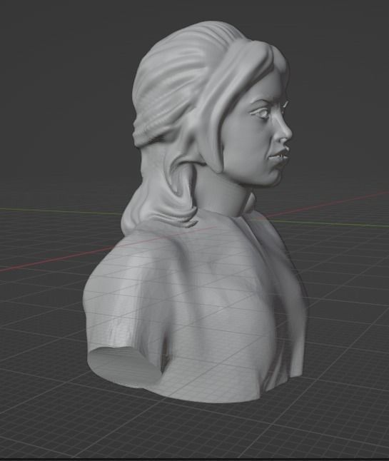 Brigitte Bardot 3D print model_22