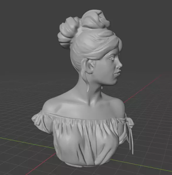 Brigitte Bardot 3D print model_24