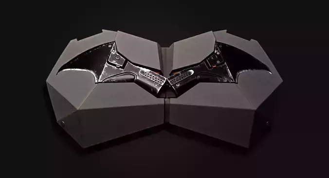 The Batman 2022 Chest Armor V3 for 3D Printing STL 3D print model