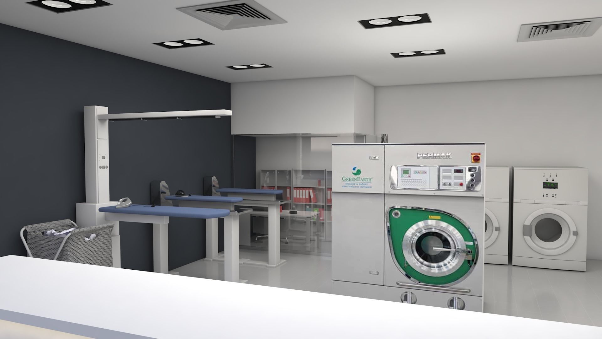 Dry Cleaner 3D model_3