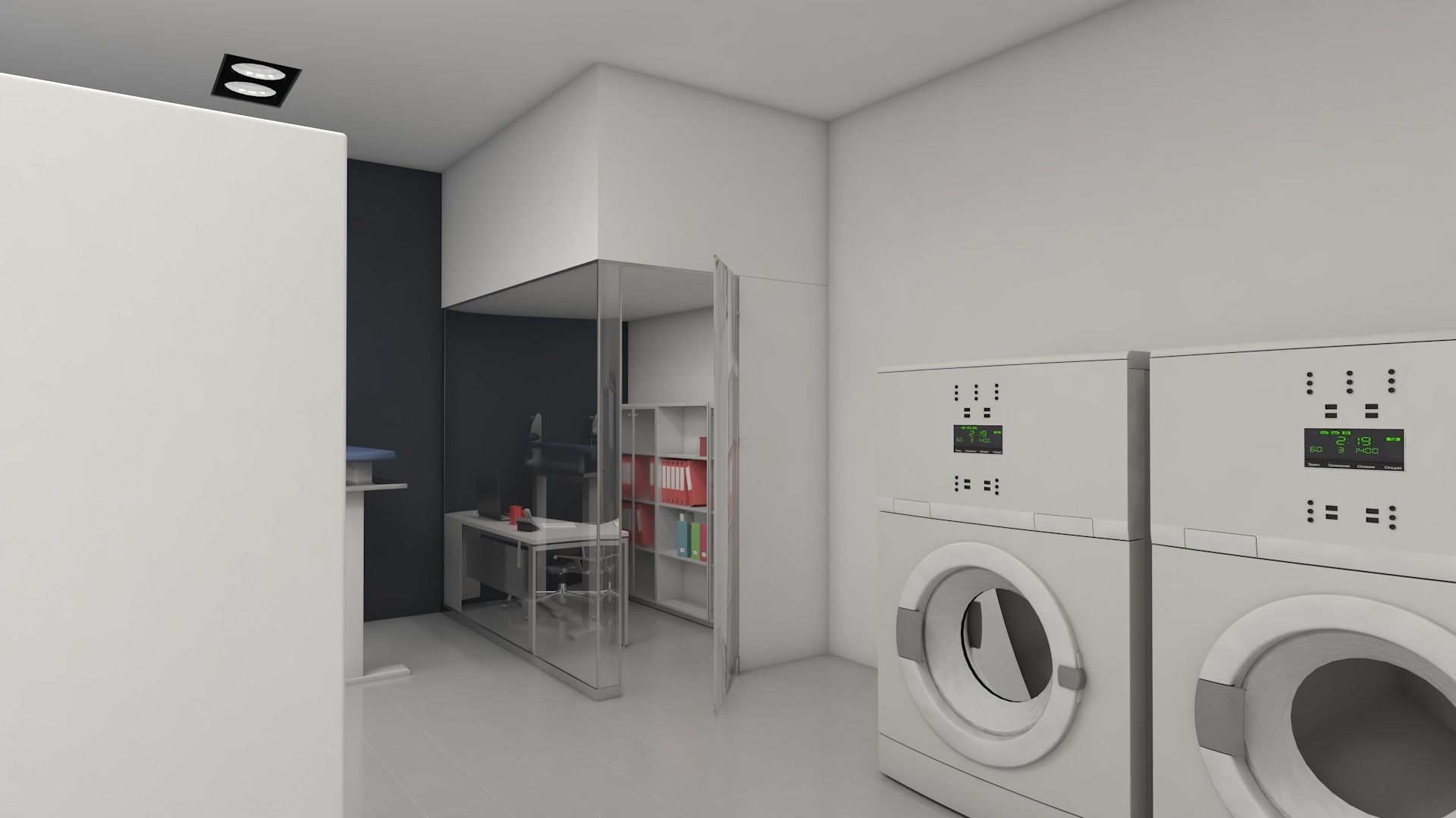 Dry Cleaner 3D model_4