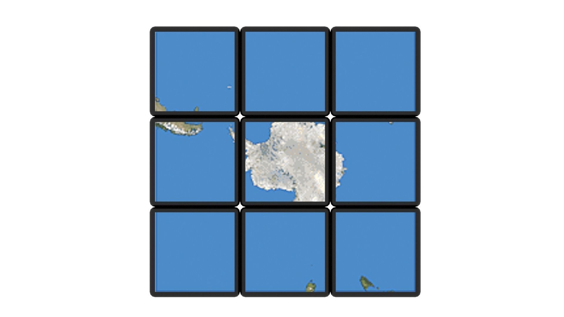 Rubiks Cubes Set With Pictures 3D model_21