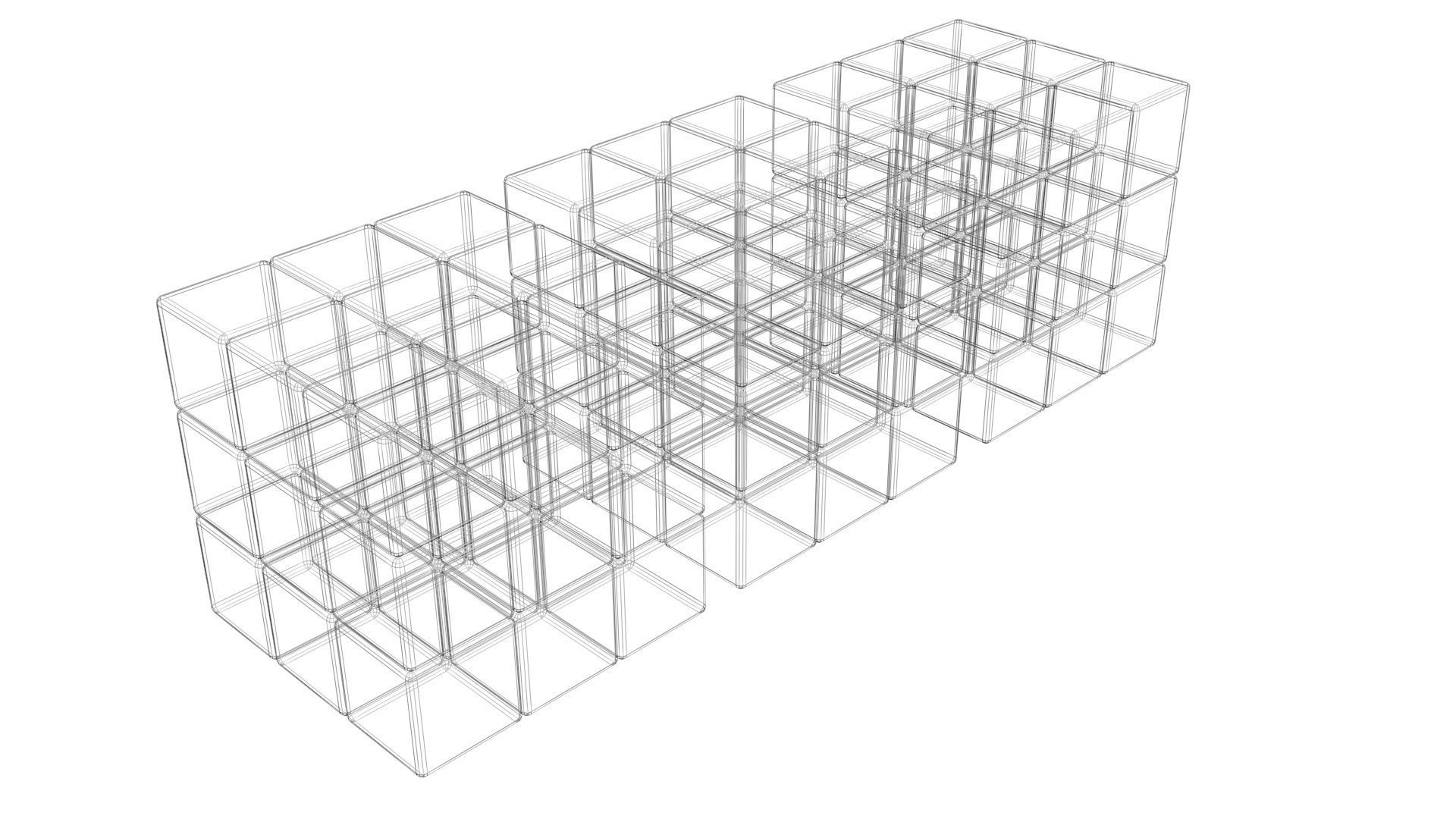 Rubiks Cubes Set With Pictures 3D model_28