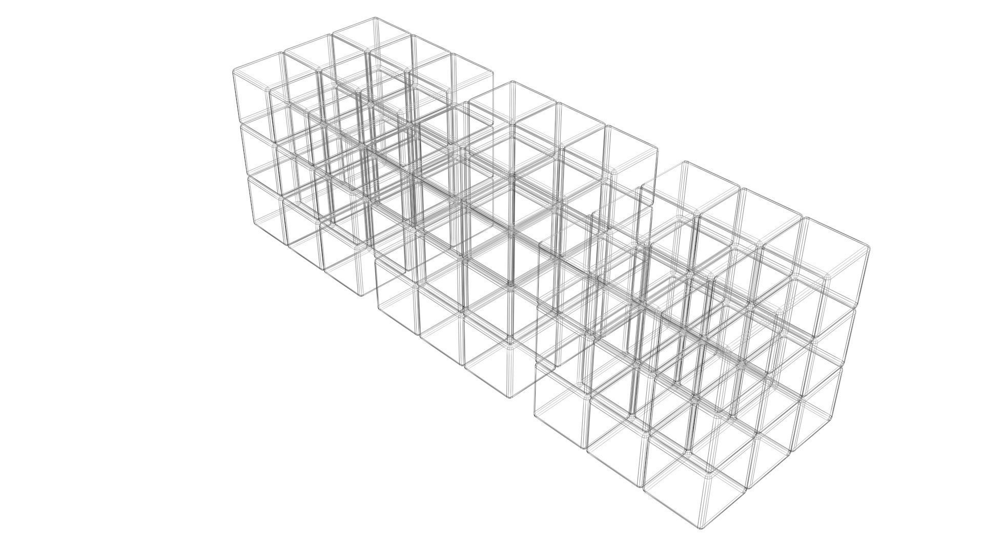 Rubiks Cubes Set With Pictures 3D model_29