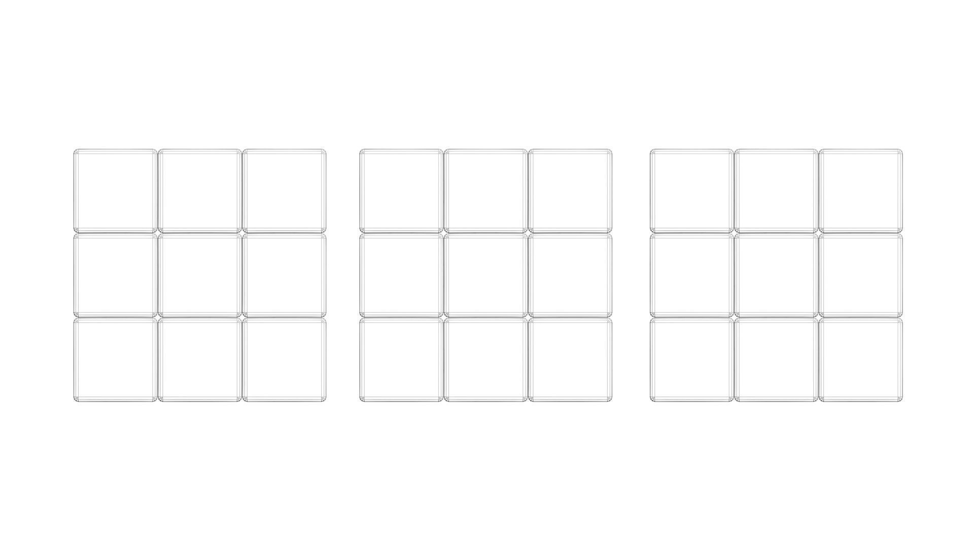 Rubiks Cubes Set With Pictures 3D model_32