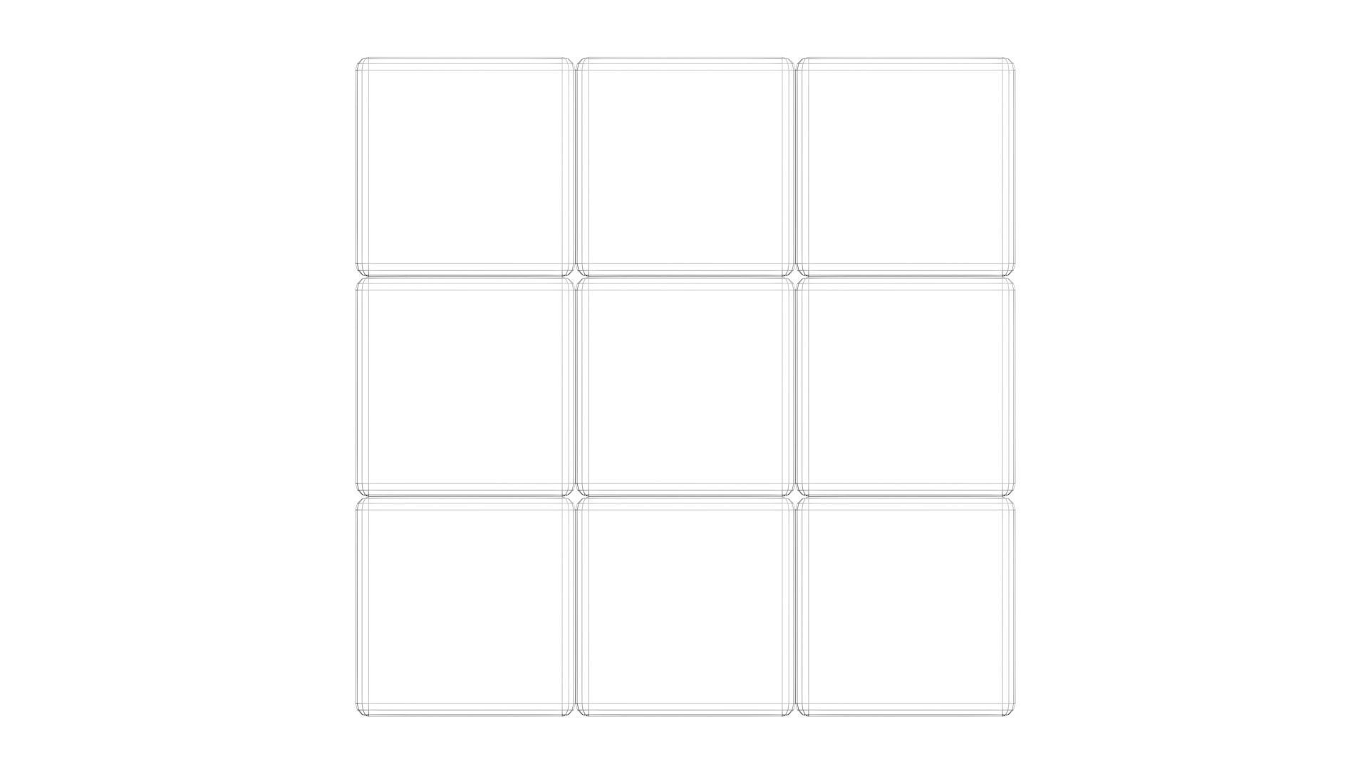 Rubiks Cubes Set With Pictures 3D model_33