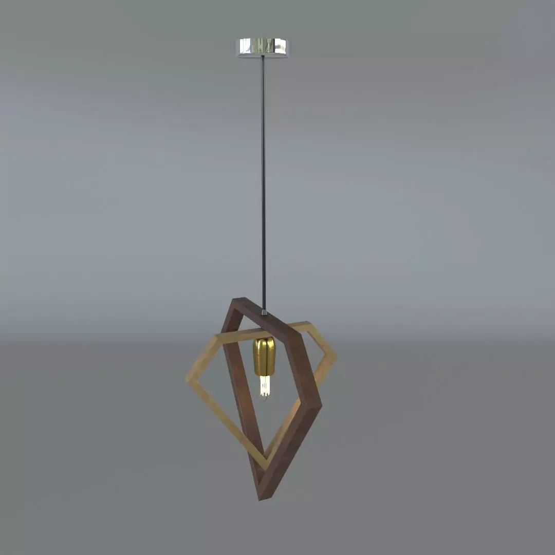 Suspended Ceiling Lamp 3D model_0
