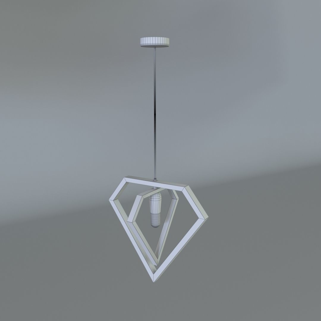 Suspended Ceiling Lamp 3D model_8