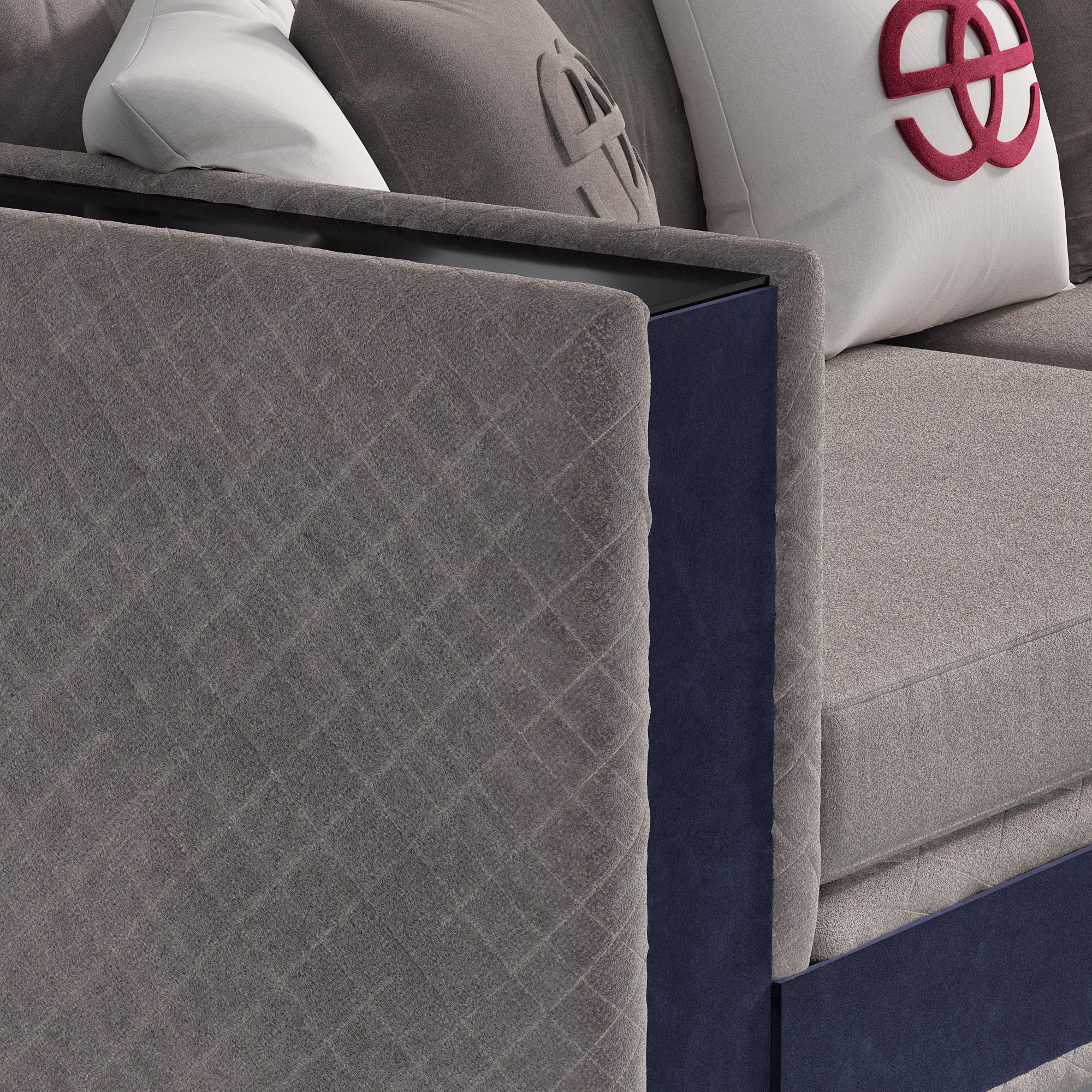 Noir Sofa by Elve luxury 3D model_2