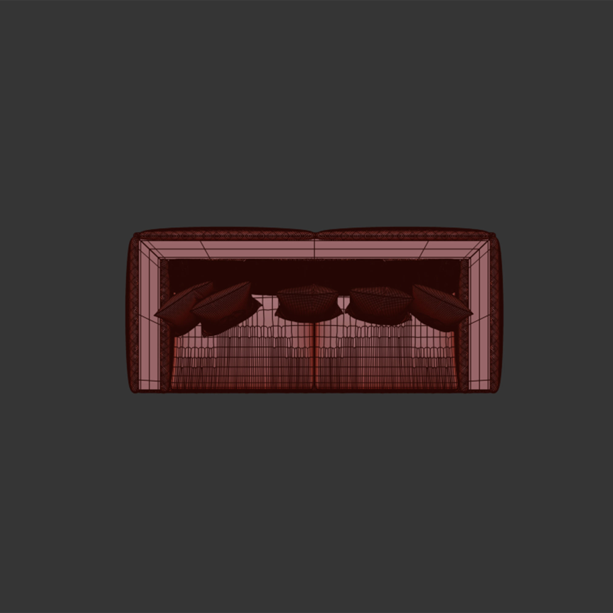 Noir Sofa by Elve luxury 3D model_6