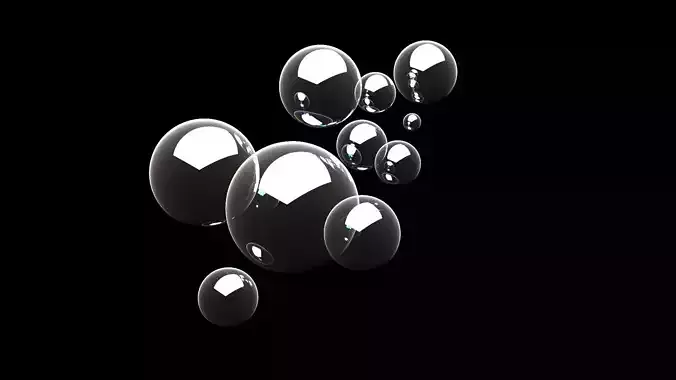 Colorful Soap Bubbles