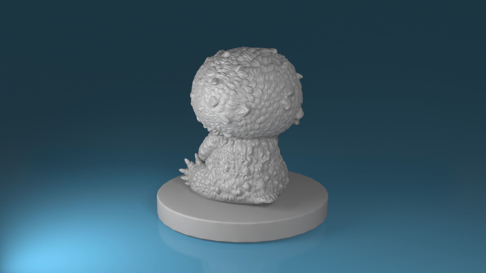 Niffler 3D Printable Pop 3D print model_2
