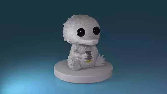 Niffler 3D Printable Pop 3D print model