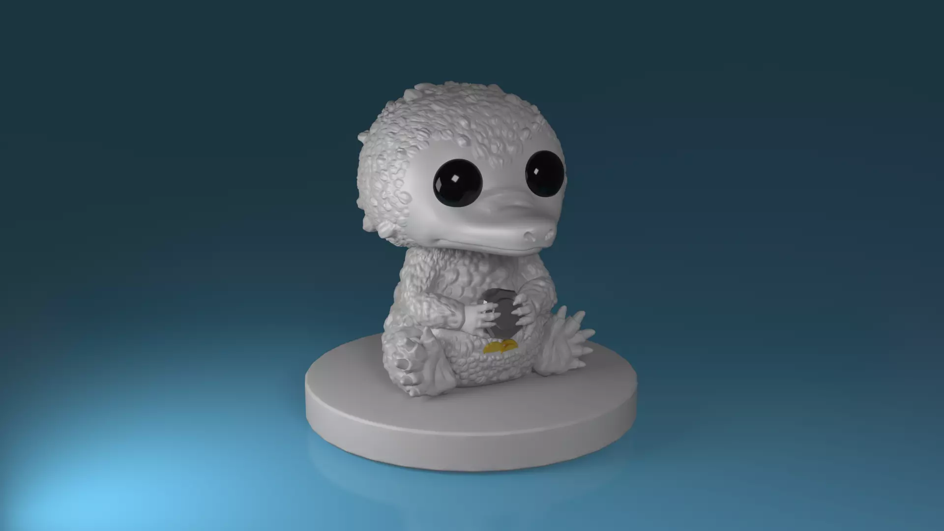 Niffler 3D Printable Pop 3D print model_0