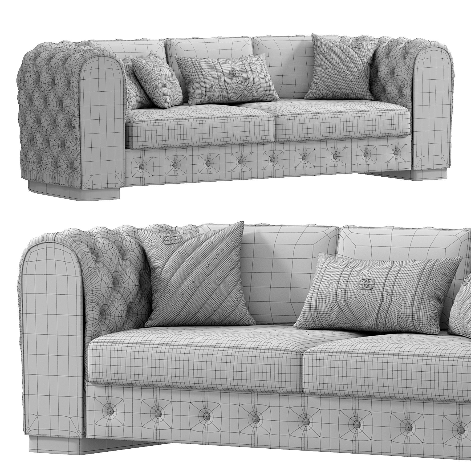 Royal Sofa by Elve Luxury 3D model_3