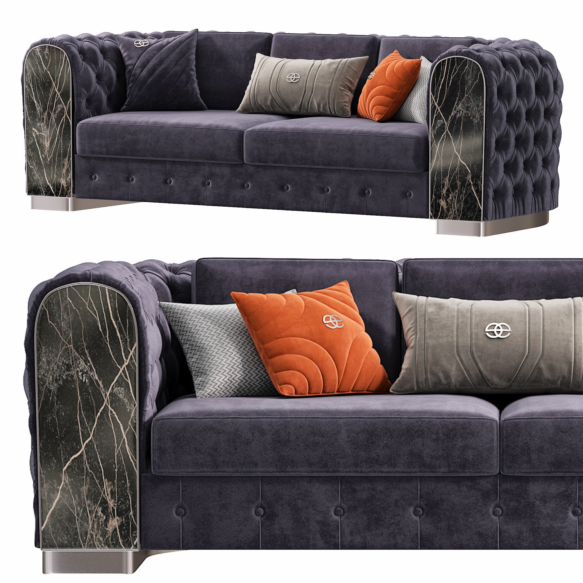 Royal Sofa by Elve Luxury 3D model_1