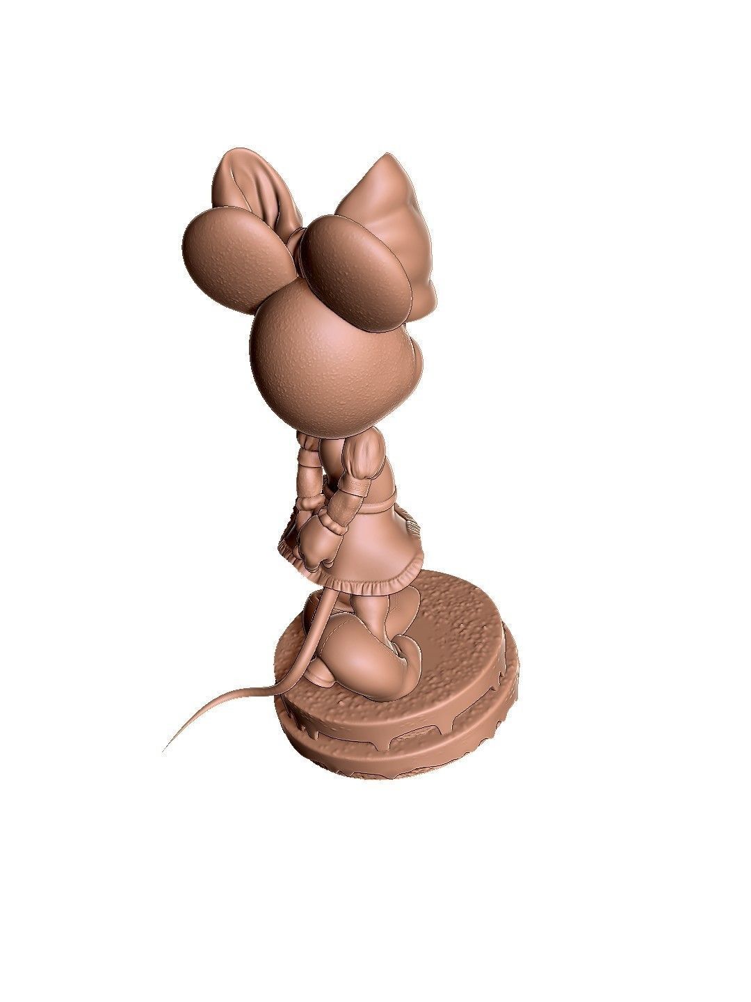 Minnie  Mouse Shy for 3D print 3D print model_13