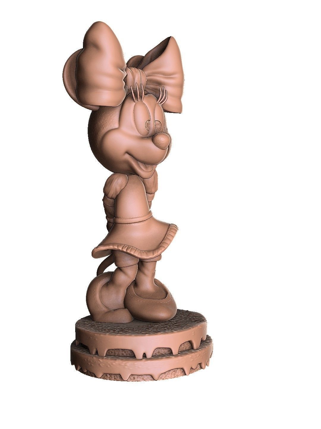 Minnie  Mouse Shy for 3D print 3D print model_15