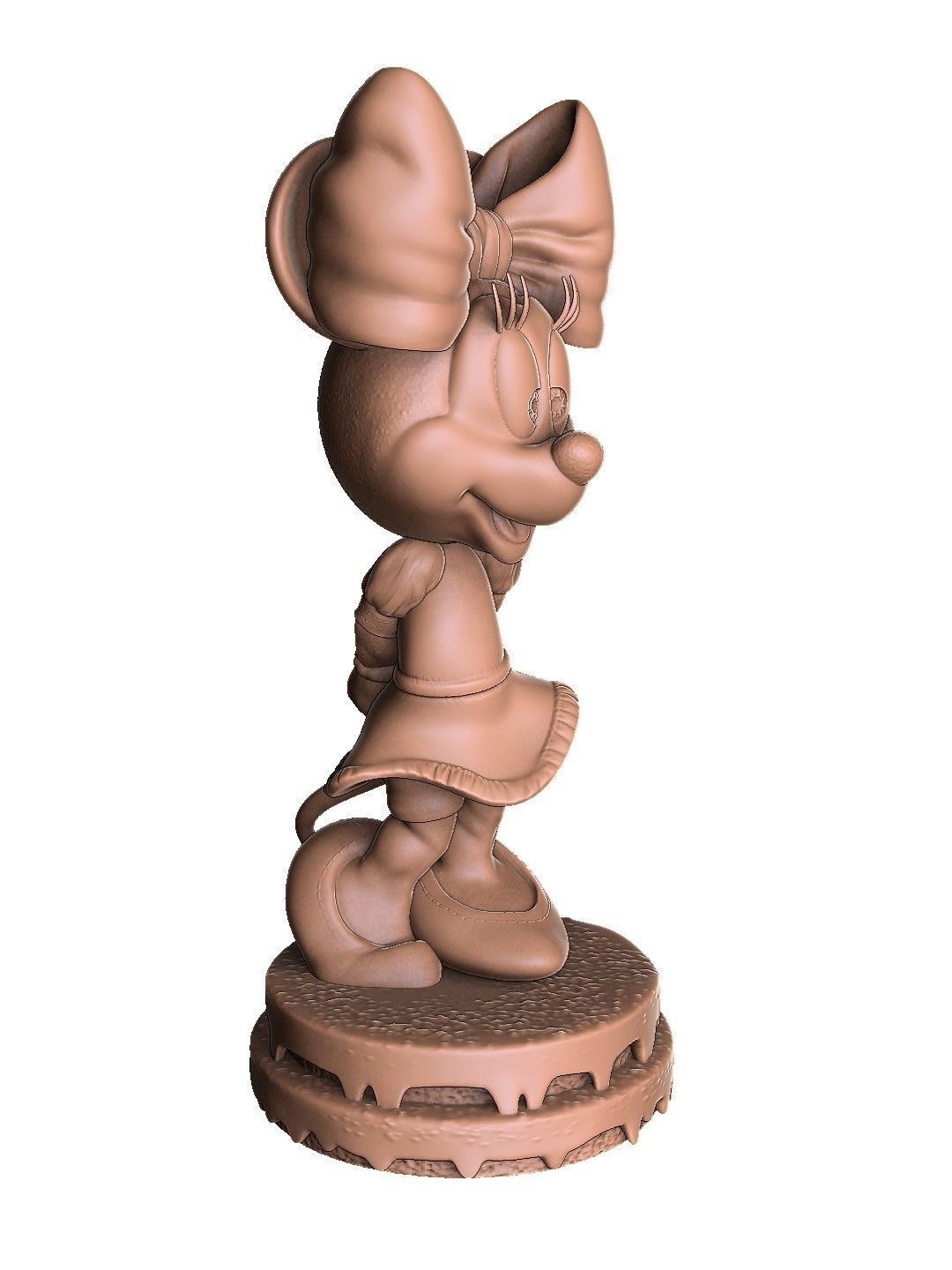 Minnie  Mouse Shy for 3D print 3D print model_17