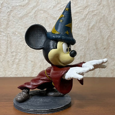 Mickey Wizard STL 3d printable   3D print model_1