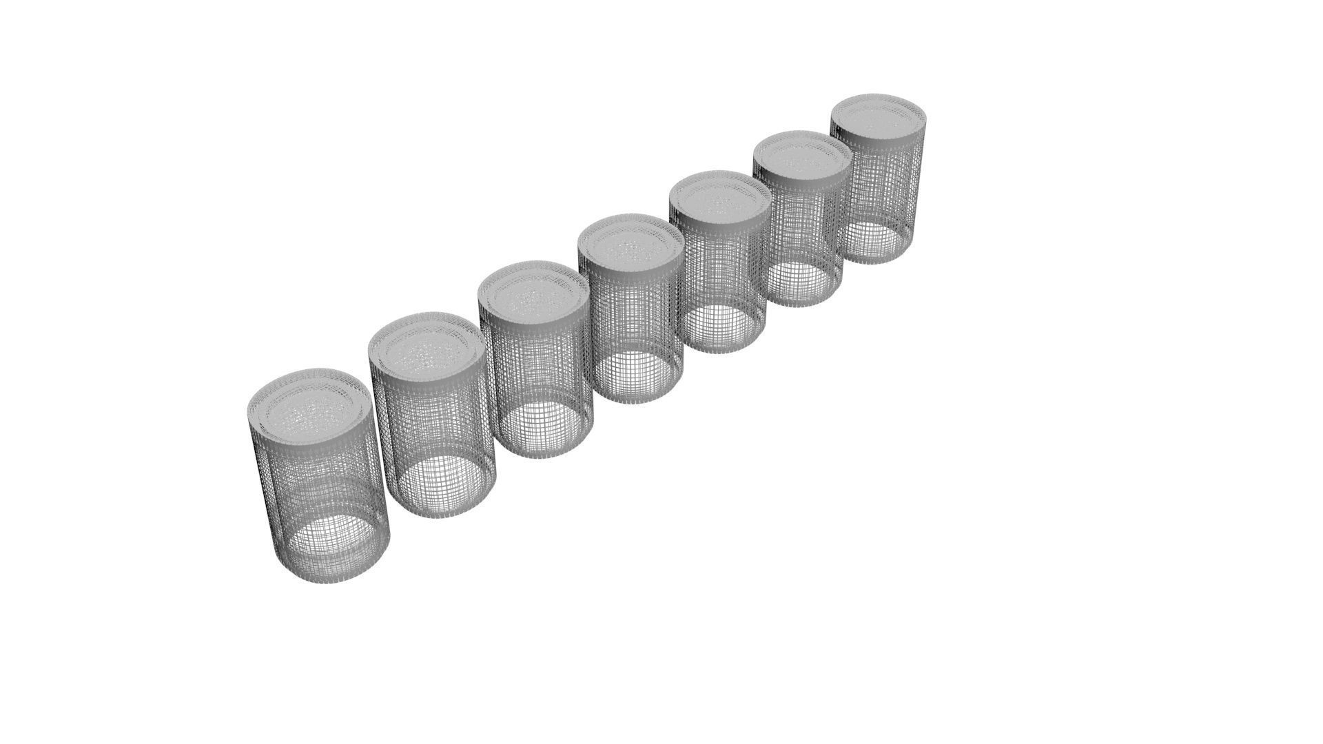 Lego Soda Cans Set 3D model_8