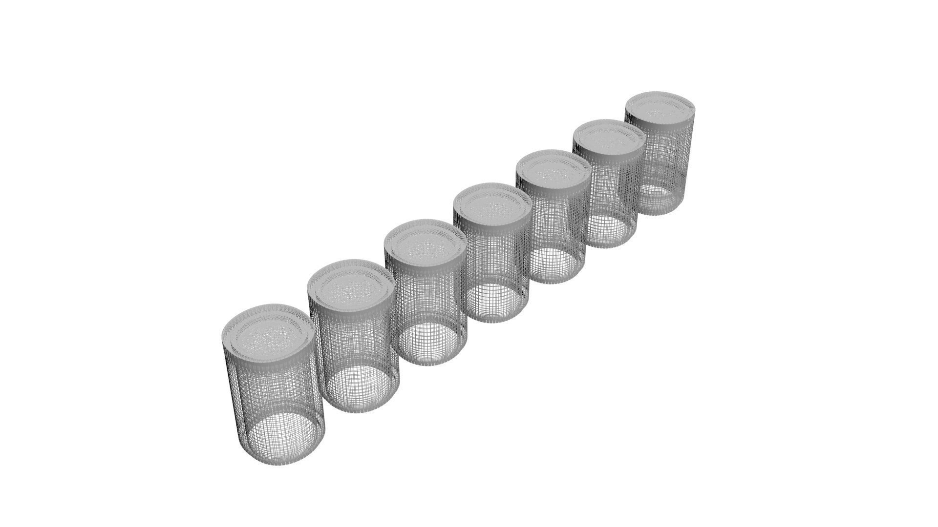 Lego Soda Cans Set 3D model_10