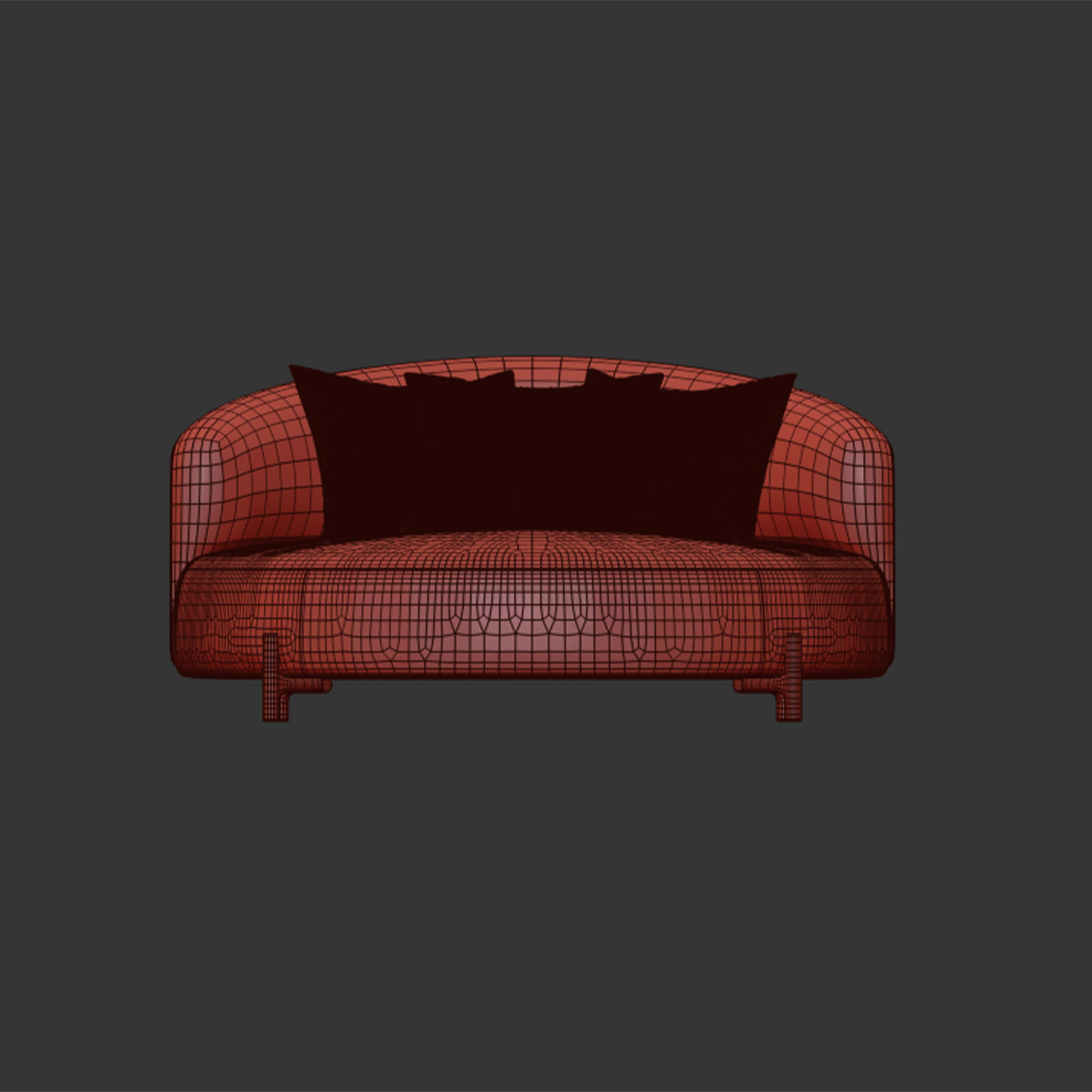 Name HERMAN SOFA BY NATUZZI 3D model_5