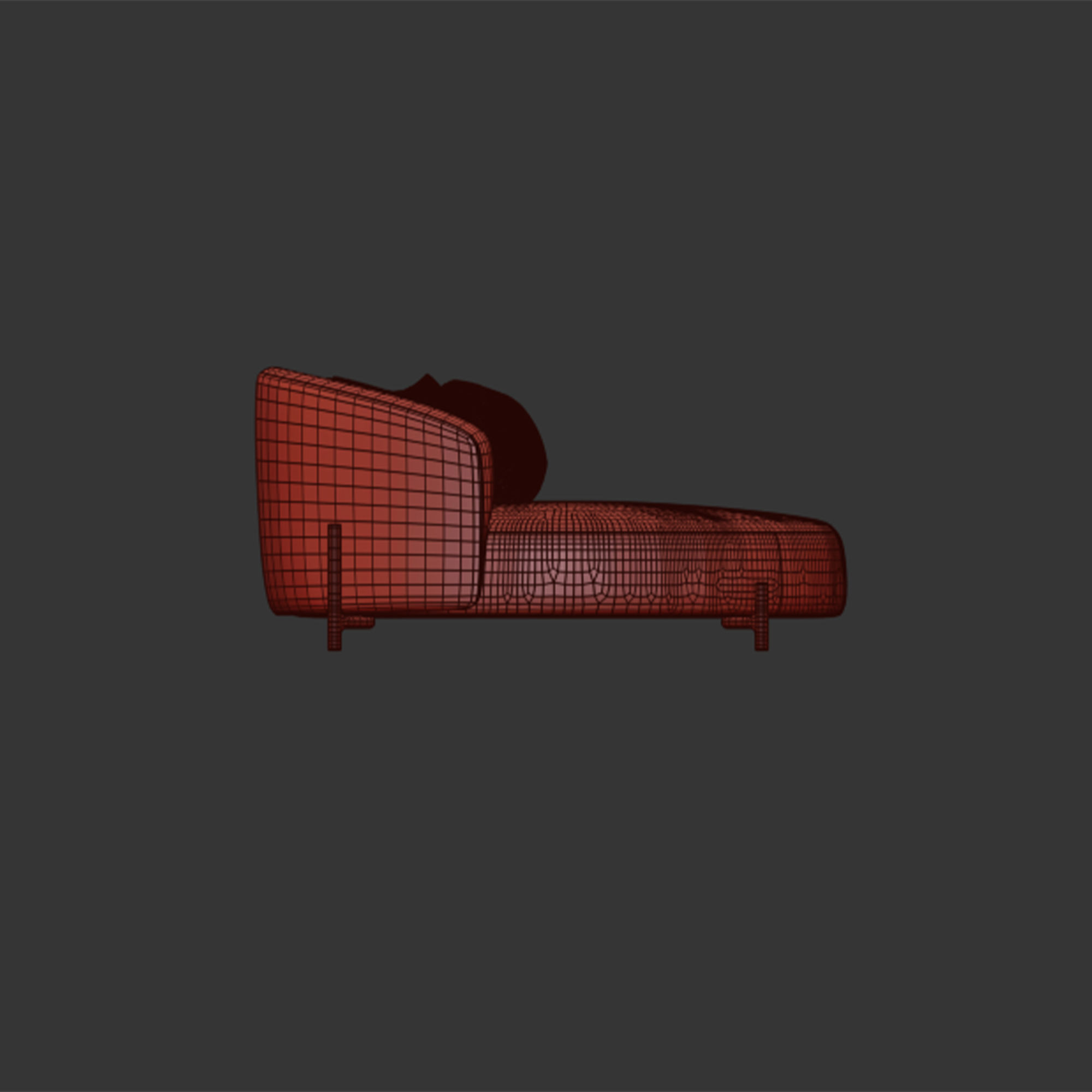 Name HERMAN SOFA BY NATUZZI 3D model_6